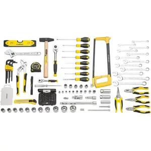 Kit de mantenimiento 142 herramientas en maletín de aluminio
