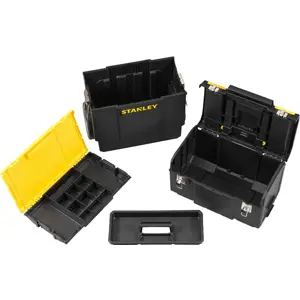 Oficina móvel 3 em 1 (mala/troley para ferramentas) - 63 x 47.5 x 28.4cm