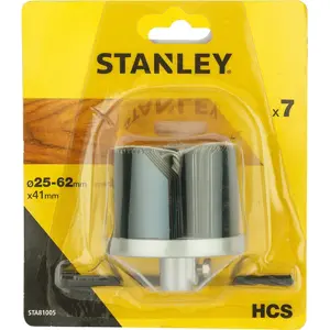 Broca de corona múltiple 7 lam. ø25-ø62mm x 41mm - madera