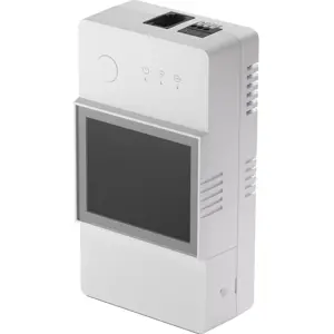 Módulo inteligente de temperatura y humedad WiFi con pantalla (100..240VAC - 16A)
