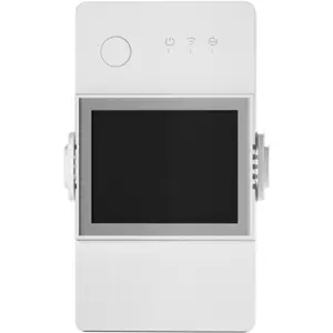 Módulo inteligente de temperatura y humedad WiFi con pantalla (100..240VAC - 16A)
