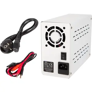 Fonte de alimentação digital simples para laboratório c/ USB - 0-30V / 0-10A 300W