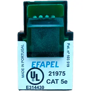 Conector RJ45 Cat5e UTP (100MHz), série MEC21