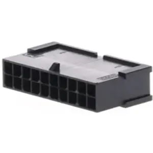 Ficha Raster Signal wire-board 3.00mm 20 pinos (2x10) macho (sem terminais)
