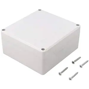 Caixa Plástica 115x125x58mm cinza