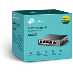 Switch 5P Gigabit 10/100/1000Mbps para Desktop