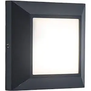Aplique de LED 4.5W 200Lm 3000K 230VAC - IP65 - 101x101x32mm