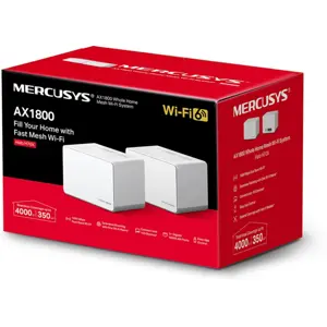 Sistema Mesh Wi-Fi 6 AX1800 - (Pack 2 uds.) [350m²]