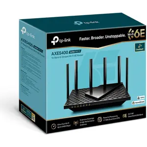 Router Wi-Fi 6E Tri-Band AX5400 (2402+2402+574 Mbps)