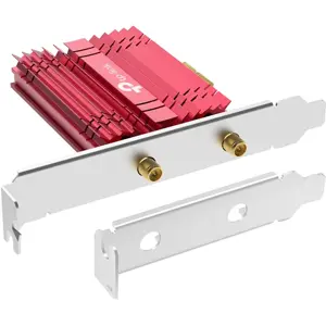 Placa de Rede PCIe Wi-Fi 6E Tri-Band AXE5400 c/ Bluetooth 5.2