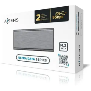 Caixa em alumínio USB-C 3.1 para Disco SSD M.2 SATA