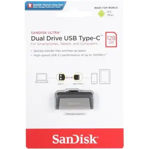 Pen Drive USB-C 128GB USB3.1 (150MB/s)