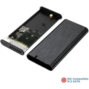 Caixa em alumínio USB-C 3.2 para Disco SSD M.2 NVMe