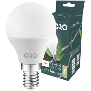 Lâmpada LED E14 3.5W 4000K branco neutro 249lm