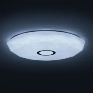 Plafon LED 230VAC 80W 9600lm CCT (3000-6500K) dimável c/ comando - Ø750x110mm