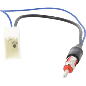 Adaptador auto-rádio para antena TOYOTA, SUBARU ↔ DIN macho