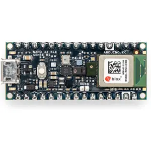 Microcontrolador Arduino Nano 33 BLE SENSE REV2 c/ headers