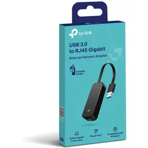 Adaptador rede Ethernet USB-A 3.0 - RJ45 10/100/1000Mbps