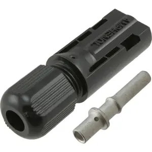 Ficha solar MC4 macho 4mm2