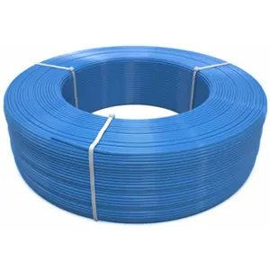 Rolo de filamento de impressão 3D em PETG de 1.75mm - Azul claro - 750g