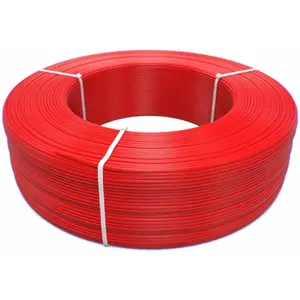 Rolo de filamento de impressão 3D em PETG de 1.75mm - Vermelho - 750g