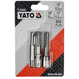 Conjunto de bits adaptadores SDS PLUS + 1/4'', 3/8'', 1/2''