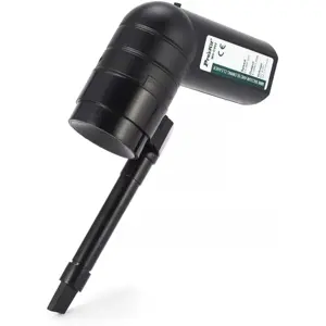 Mini aspirador portátil a pilhas com função de soprador