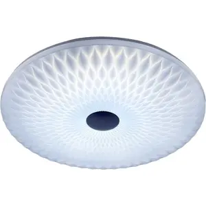 Plafón LED 230VAC 60W 3900lm CCT (3000-6500K) regulable c/ mando - Ø500x78mm
