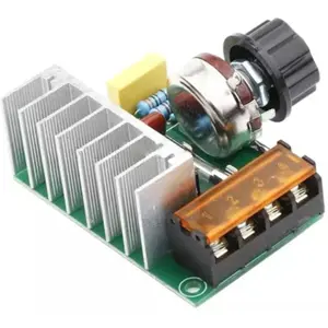 Controlador de motores AC c/ potenciómetro 0..220VAC 4000W