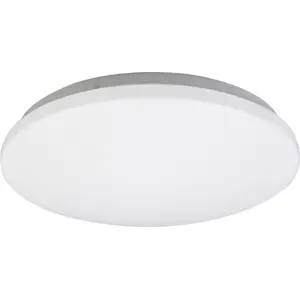 Plafon LED 230VAC 18W 1260lm CCT (3000-6500K) dimável c/ WiFi (compatível c/ Tuya) - Ø330x65mm