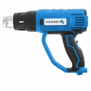 Pistola de ar quente ajustável  2000W (300-500L/min , 350º-600ºC)