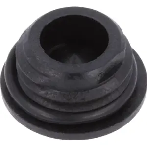 Tampão M12 c/ O-Ring para Bucins IP68 - preto