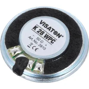 Altifalante Ø28x5.4mm 1W 50Ω 75dB
