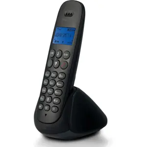 Telefone rede fixa sem fios DECT - preto