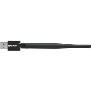 Adaptador USB2.0 Wi-Fi c/ antena inclinável Edi-Mega - 150Mps
