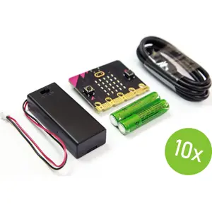 Pack BBC com 10 kits de placas Micro:Bit Club v2.2