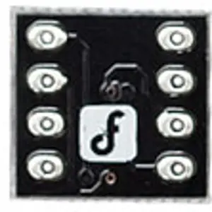 Placa adaptadora SOP8 para DIP8 + 2 barras de 4 pinos