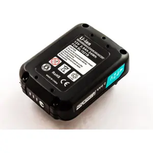 Batería similar MAK BL1021B, Li-ion, 12V máx. (10,8V), 2000mAh, 24Wh, negro