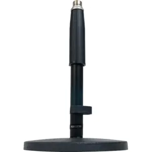 Base de microfone de mesa com tubo