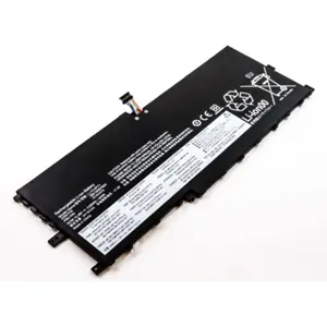 Batería LENO Thinkpad X1 Yoga 2018, Li-Polymer, 15,36V, 3515mAh, 54,0Wh, integrada, sin herramientas