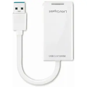 Adaptador rede ethernet USB 3.0 - RJ45 100/1000Mb gigabit