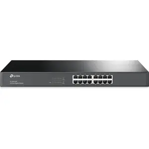 Switch 16P Gigabit 10/100/1000Mbps montável em Rack