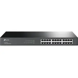 Switch 24P Gigabit 10/100/1000Mbps montável em Rack