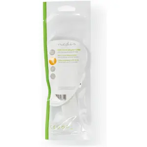 Adaptador USB 3.2 | USB-A macho - RJ45 fêmea | 1 Gbit | 0,2 m | Branco