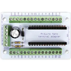 Módulo Shield adaptador de terminais compatível com Arduino Nano