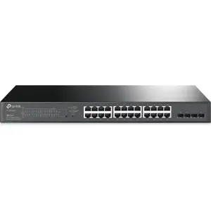 Switch 24P (24PoE) + 4 SFP Gigabit Jetstream Smart L2+, montável em Rack