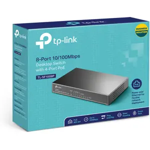 Switch 8P (4PoE) 10/100Mbps