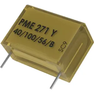 Condensador de papel supressor Y2 2.2nF 250VAC RM10.2mm