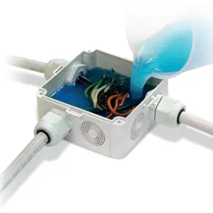 Gel isolante bicomponente para ligações elétricas IP68 (2x210ml)