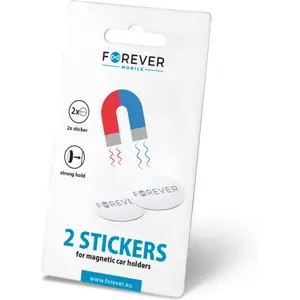 Adesivos metálicos Ø30mm universais para suportes magnéticos [2pcs]